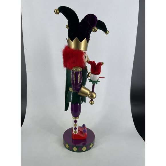Nutcracker Village Court Jester 10th Anniversary Special Edition 2002 Limited - Picture 4 of 12